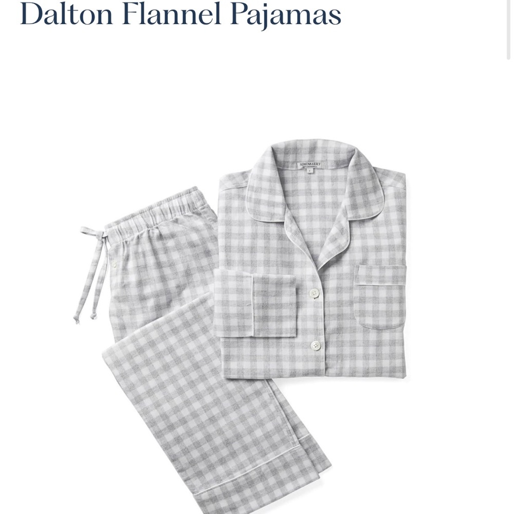 Dalton Flannel Pajamas Serena & Lily